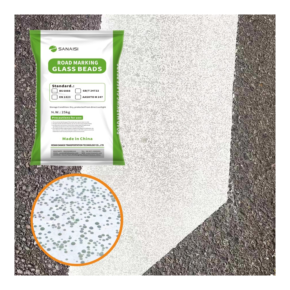 glass beads for road marking