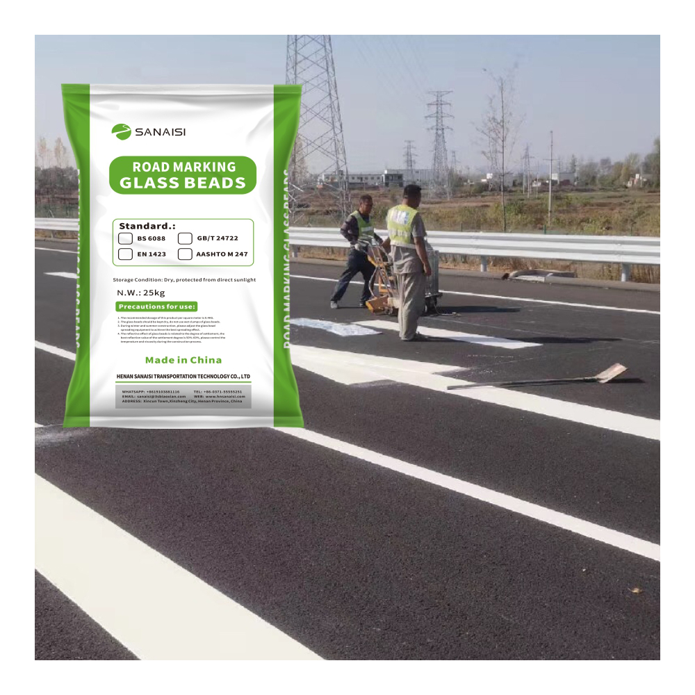 glass beads for road marking