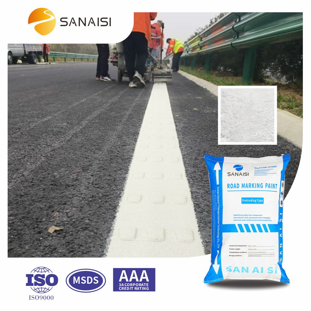 30% Premixed Glass Beads Line Marking Paints